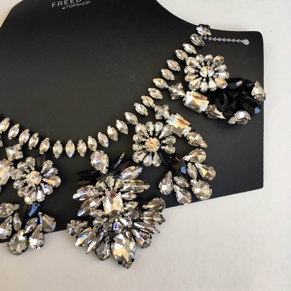 Topshop Rhinestones Necklace - Picture 3 of 4
